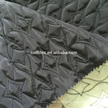 embroidery quilted fabric for winter coat